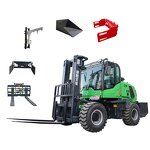 4WD Forklift Factory - New 3-6 Ton All Terrain with Attachments