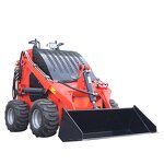 Wheeled Skid Steer Loader Manufacturer - Chinese Diesel Mini
