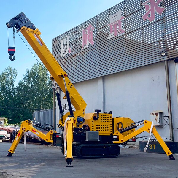Compact Spider Crane Supplier - Fast Delivery 360 Turntable Hydraulic 3 Ton
