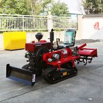 Crawler Rotary Tiller Manufacturer - Big Double Plow 25-35HP