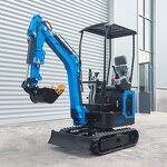 Mini Excavators Manufacturer - 1 Ton Multifunctional with Bucket