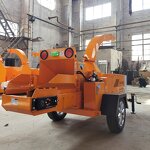 Wood Chipper Shredder Factory - Forestry Mobile Industrial Drum