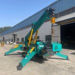 Diesel Spider Cranes Supplier - Free Shipping CE EPA Mobile Seat