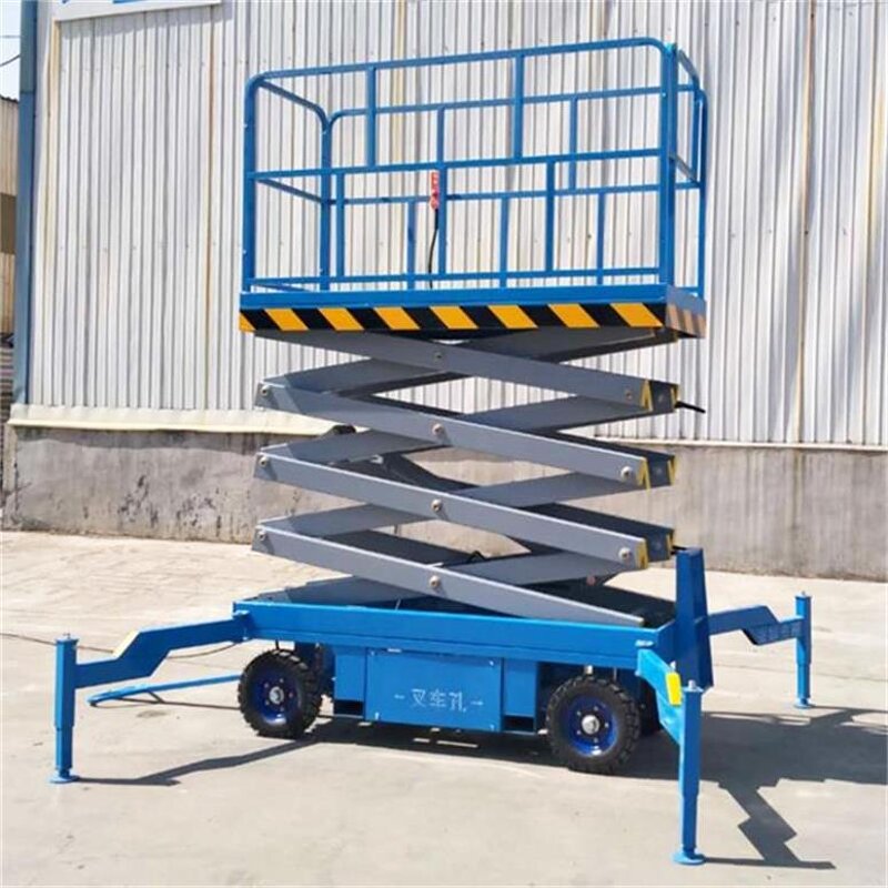 Electric Mobile Scissor Lift Supplier - Hot Sale 500kg Trailer