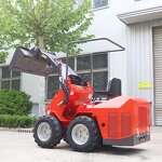 Front Wheel Loader Supplier - 4 Wheeled CE Gasoline Engine
