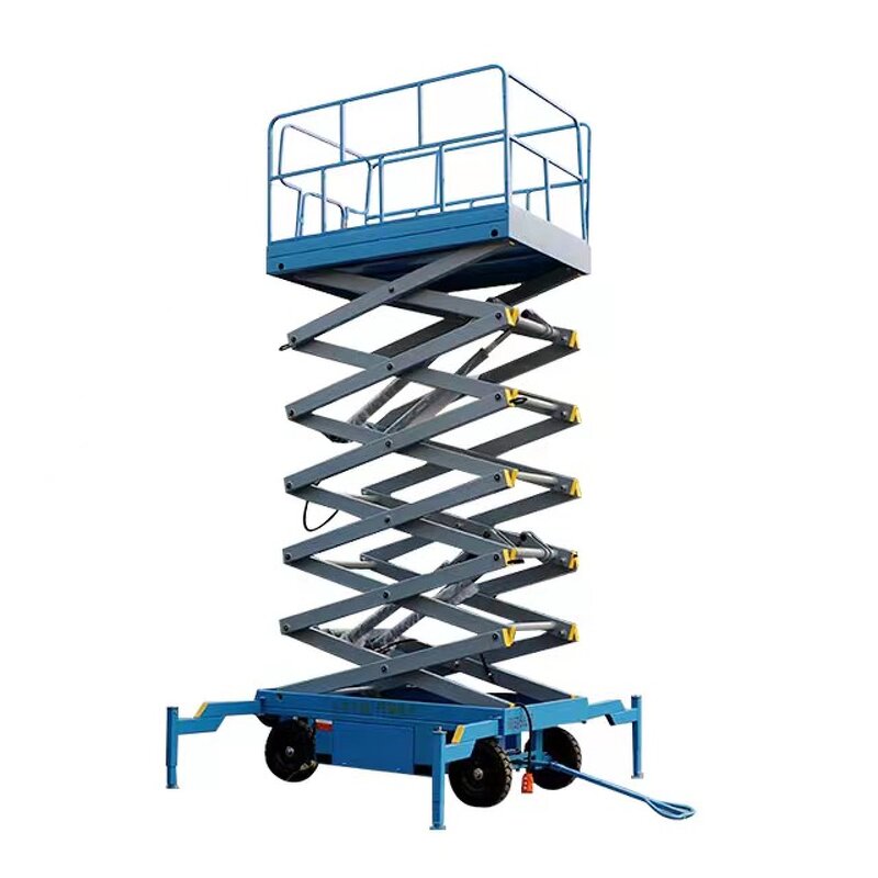 Aerial Skylift Factory - 6-14m Mobile Scissor Lift Trailer