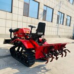 Crawler Rotary Tiller Factory - Hot Sales Cheap Fuel Engine Drought