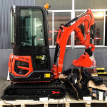 Crawler Small Excavators Manufacturer - CE EPA Approved 1.8-2TON with Shovel