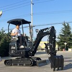 Mini Excavator Factory - 2.5 Ton Custom Canopy Multifunctional