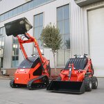 Wheeled Skid Steer Loader Manufacturer - Chinese Diesel Mini