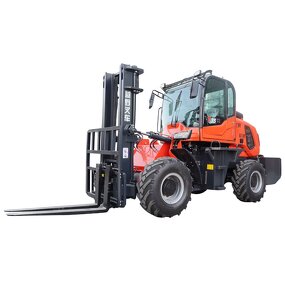 4WD Forklift Factory - New 3-6 Ton All Terrain with Attachments