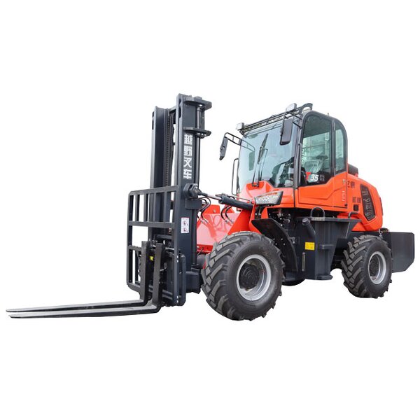 4WD Forklift Factory - New 3-6 Ton All Terrain with Attachments