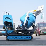 Mini Dump Truck Mixer Supplier - Free Shipping Mobile Self Loading Hydraulic