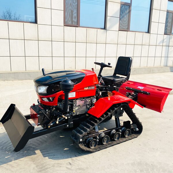 Crawler Tractor Rotary Tiller Factory - 35HP Pastoral Management