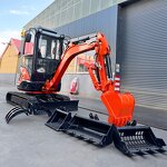 Mini Digger Manufacturer - Free Shipping 2.5 Ton Forestry Kubota EPA