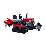 Crawler Ridging Plow Supplier - 25-35HP Powerful Rotary Tiller