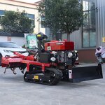 Crawler Ridging Plow Supplier - 25-35HP Powerful Rotary Tiller
