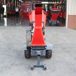 Drum Wood Chipper Factory - New Design 15HP Gasoline Engine 120mm