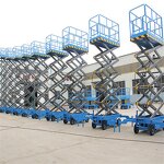 Mobile Hydraulic Scissor Lift Supplier - 500kg 6-14m Small Mobile