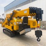 Mobile Spider Cranes Factory - Free Shipping 5 Ton Telescopic Arm Crawler