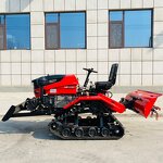 Crawler Tractor Rotary Tiller Factory - 35HP Pastoral Management