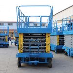 Electric Mobile Scissor Lift Supplier - Hot Sale 500kg Trailer