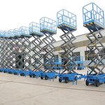 Aerial Skylift Factory - 6-14m Mobile Scissor Lift Trailer
