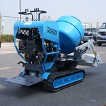 Cement Mortar Mixer Manufacturer - Chinese Factory Crawler Self Loading