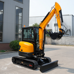 Mini Digger Factory - Free Shipping 3.5 Ton New All Terrain Crawler