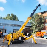 Spider Crane Factory - High Quality 3-5 Ton Portable Remote Control