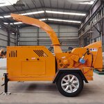 Wood Chipper Crusher Supplier - Hot Sell Mobile Diesel Branch