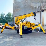 Spider Crane Manufacturer - Automatic Small Crawler 3-8ton Telescopic