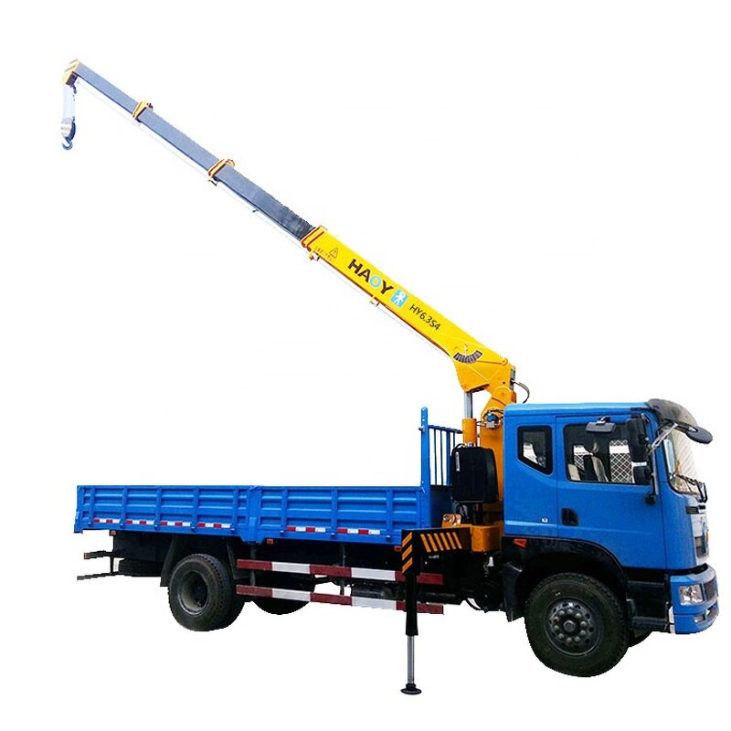 Telescopic Boom Crane Manufacturer - HAOY 6.3T Straight