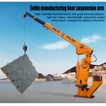 12 Ton Marine Crane Supplier - Folded Boom Deck Harbor