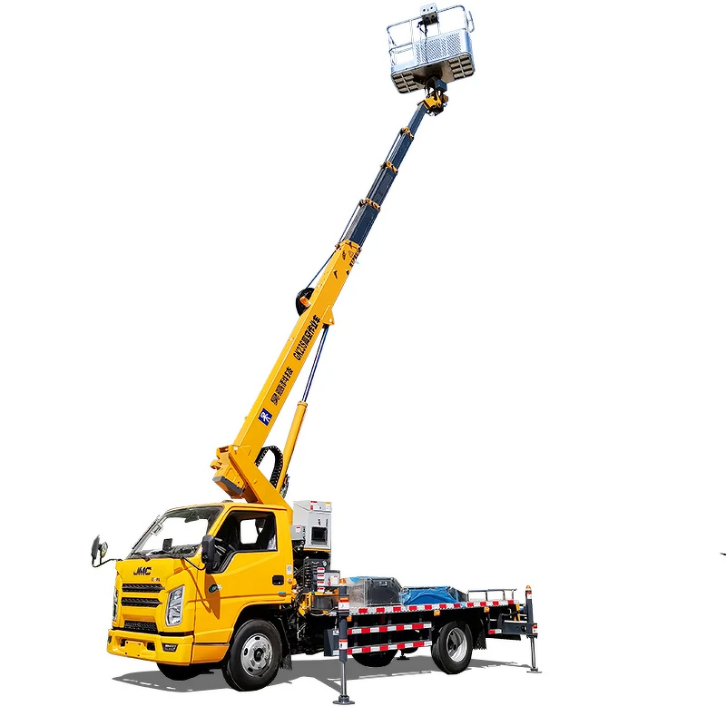 Articulated Bucket Trucks Supplier - 20-21m Folding Arm