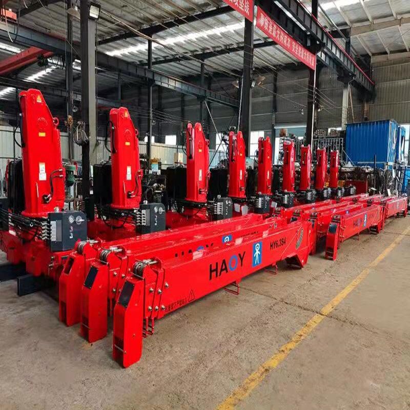 Mini Folding Boom Crane Manufacturer - 1.3 Ton Remote Control