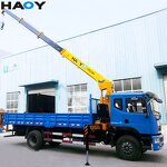 Telescopic Boom Crane Manufacturer - HAOY 6.3T Straight