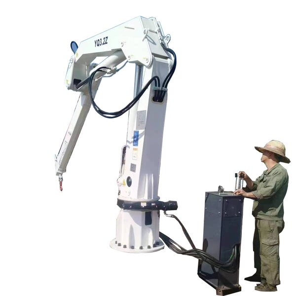12 Ton Marine Crane Supplier - HAOY New Telescopic Ship
