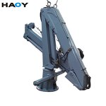 12 Ton Marine Crane Supplier - HAOY New Telescopic Ship