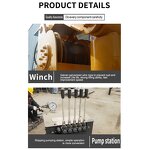 Small Car Rollback Manufacturer - with Marine Knuckle Crane