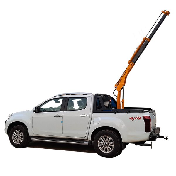 Small Gruas Supplier - Tractor Trailer Portable Crane