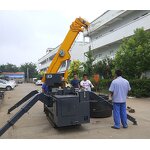 Electric Hydraulic Spider Crane Manufacturer - HAOY 12T