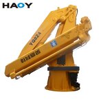 6300kg Marine Crane Manufacturer - Folding Boom Hoist