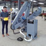 Marine Ship Crane Supplier - 10 Ton Deck Harbor with