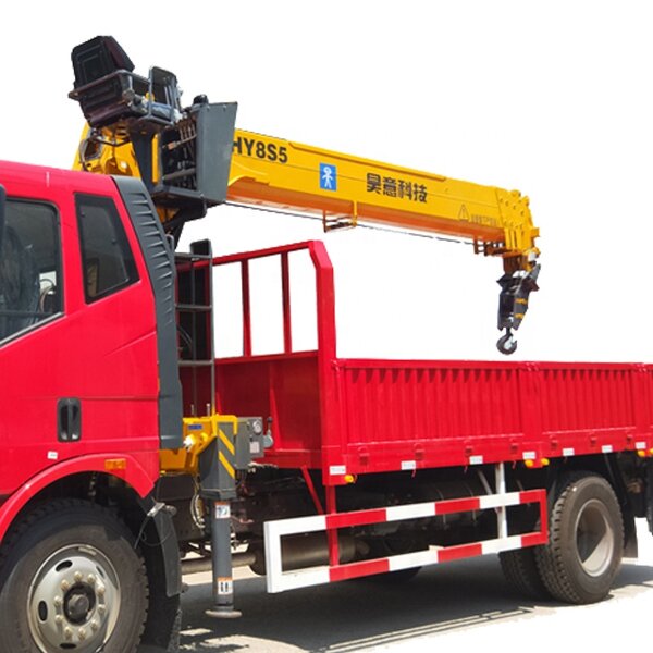 Self Loading Truck Crane Supplier - HAOY Sales with 8 Ton
