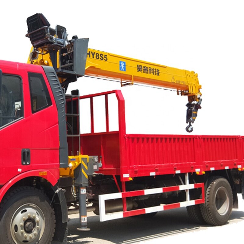 Self Loading Truck Crane Supplier - HAOY Sales with 8 Ton