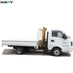 Light Cargo Truck Supplier - with Mini Crane for Sale