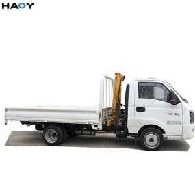 Light Cargo Truck Supplier - with Mini Crane for Sale