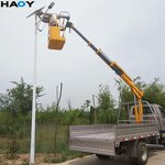 Light Cargo Truck Supplier - with Mini Crane for Sale
