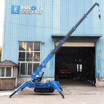 3 Ton Crawler Crane Manufacturer - with Mounted Arm